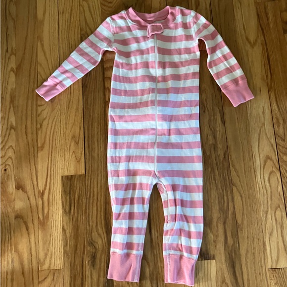 Hanna Andersson Striped Pajamas 18-24 months - Picture 2 of 4